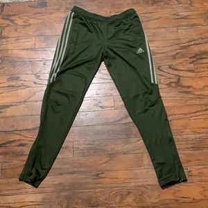 Adidas climacool forest green track pants
